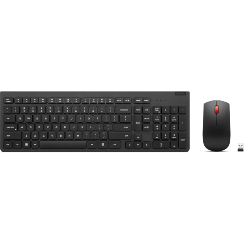 Lenovo Essential Wireless Combo Keyboard & Mouse Gen2 Black