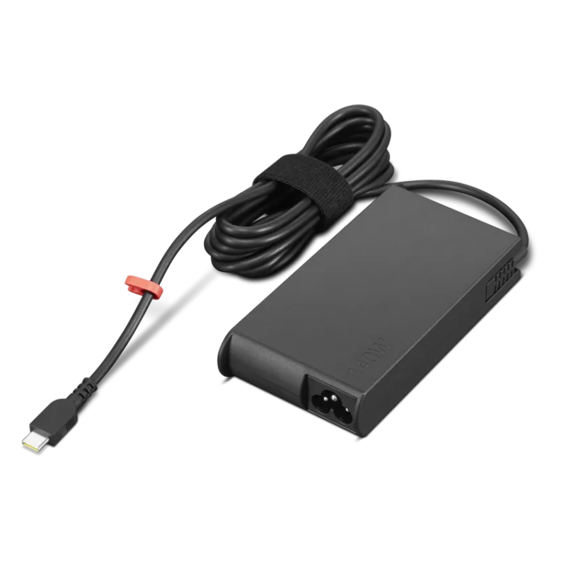 4X21U28818 ThinkPad Mobile Workstation 140W USB-C GaN Slim AC Adapter-EU