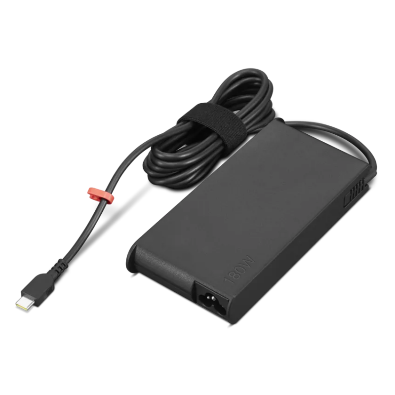 4X21U28835 ThinkPad Mobile Workstation 180W USB-C GaN Slim AC Adapter-EU