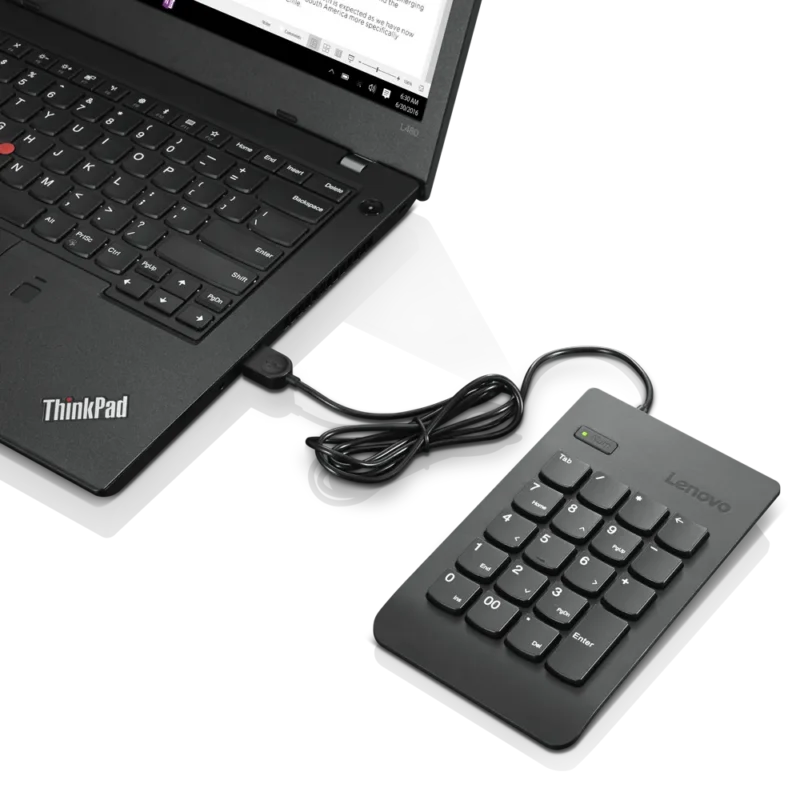4Y40R38905 Lenovo USB Numeric Keypad Gen II